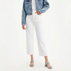 Ribcage Straight Ankle Women's Jeans In The Clouds 28